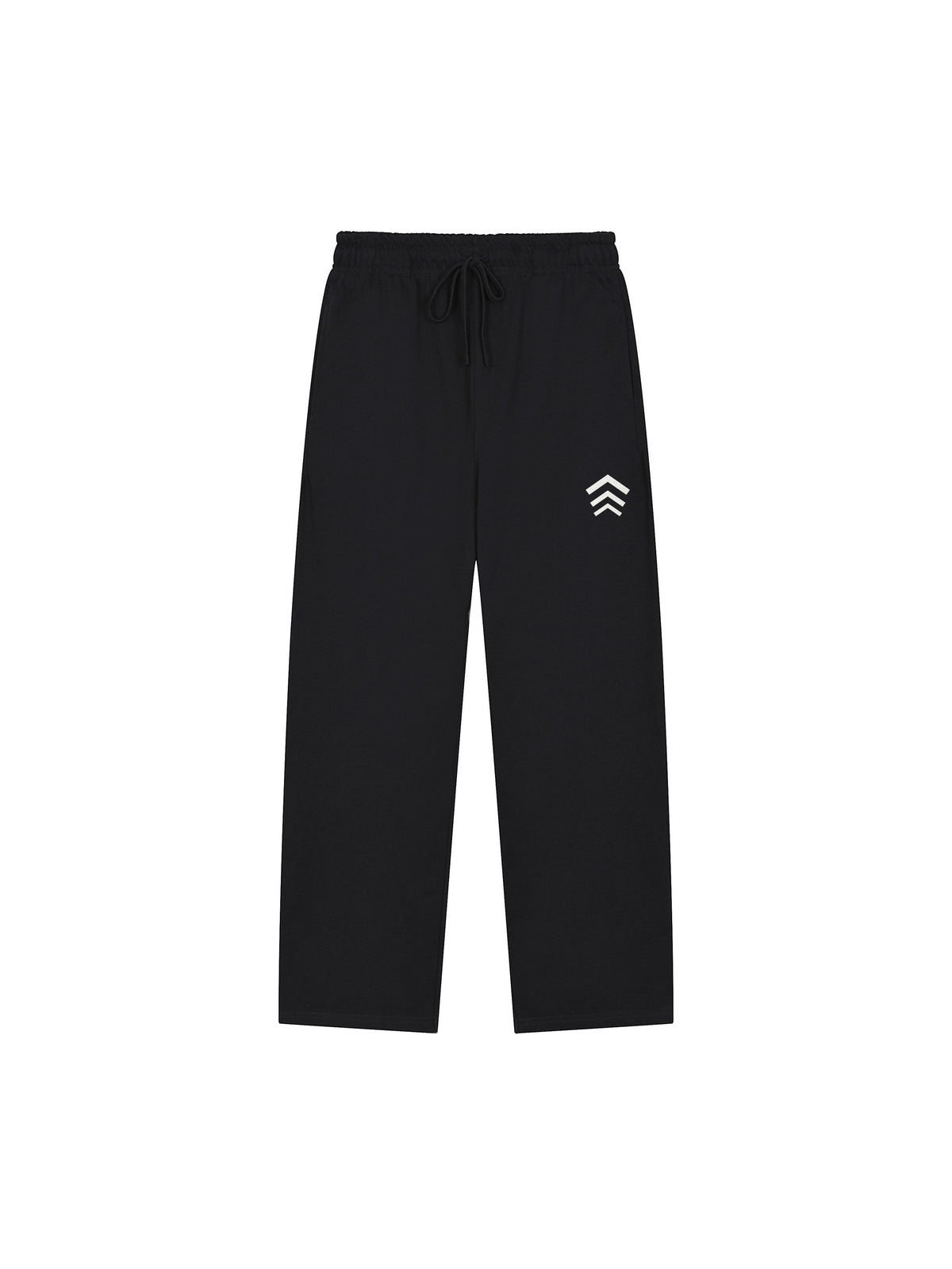 ASCNT Straight Sweats Chevron Black