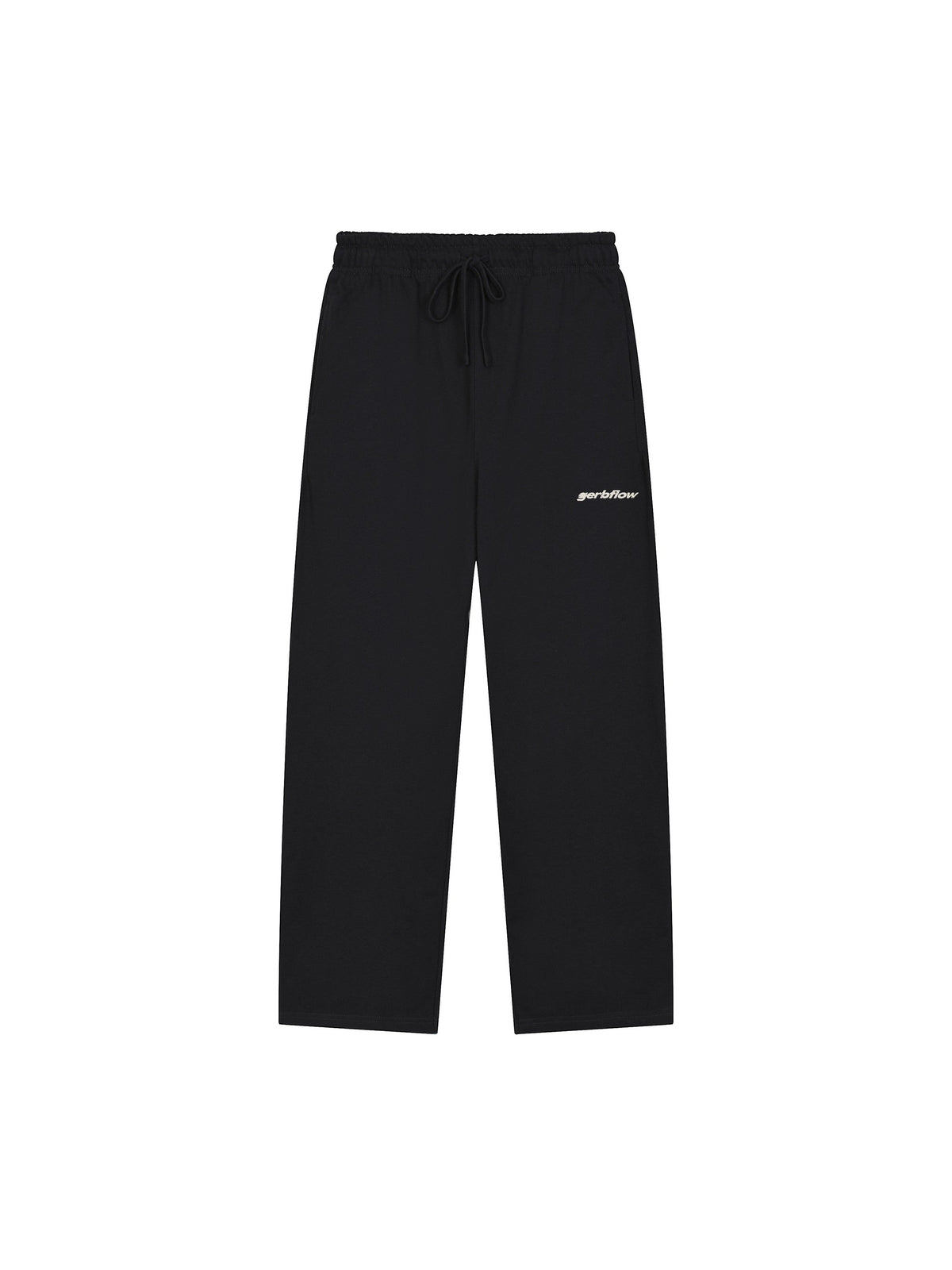 NQ Straight Sweats Gerbflow Black