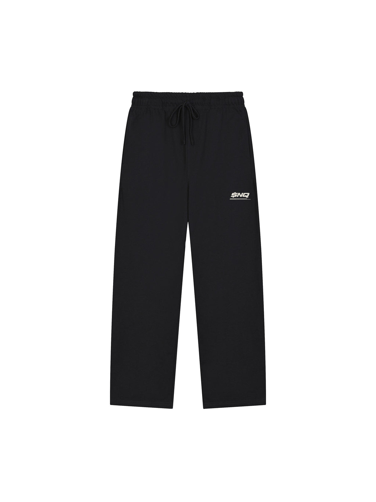 NQ Straight Sweats $NQ Black