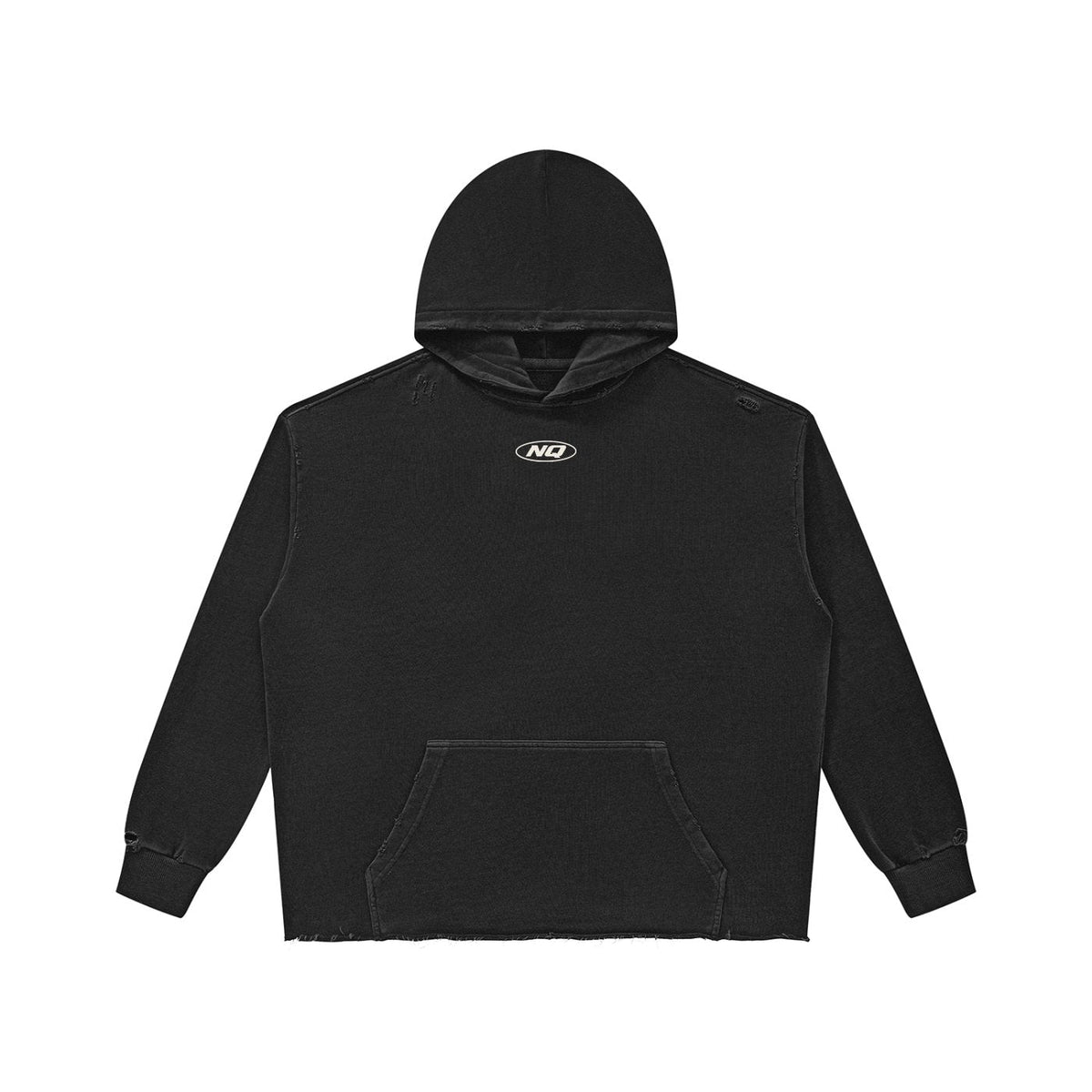 NQ100 Racing 620R Hoodie (100% Cotton) Black front