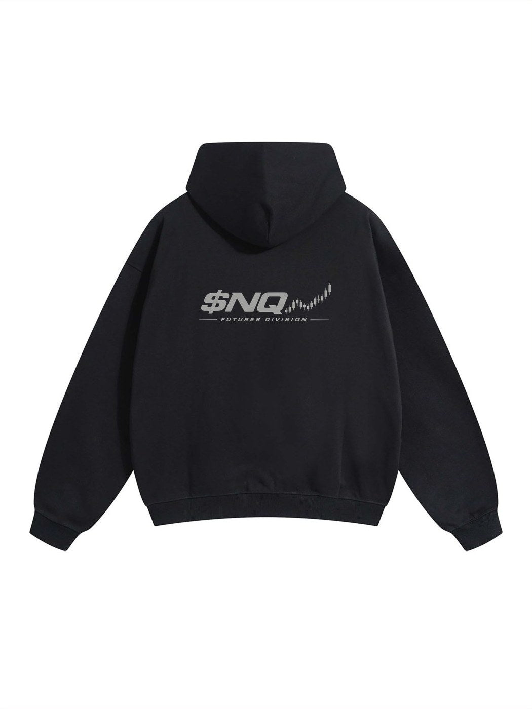 NQ Candles Hoodie Black back