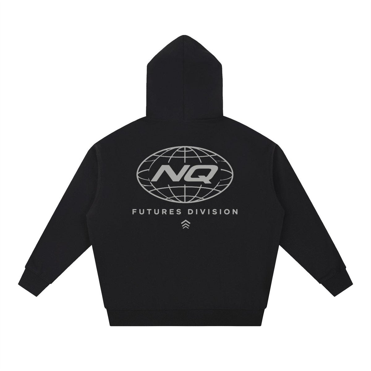 NQ Globe Hoodie Black back
