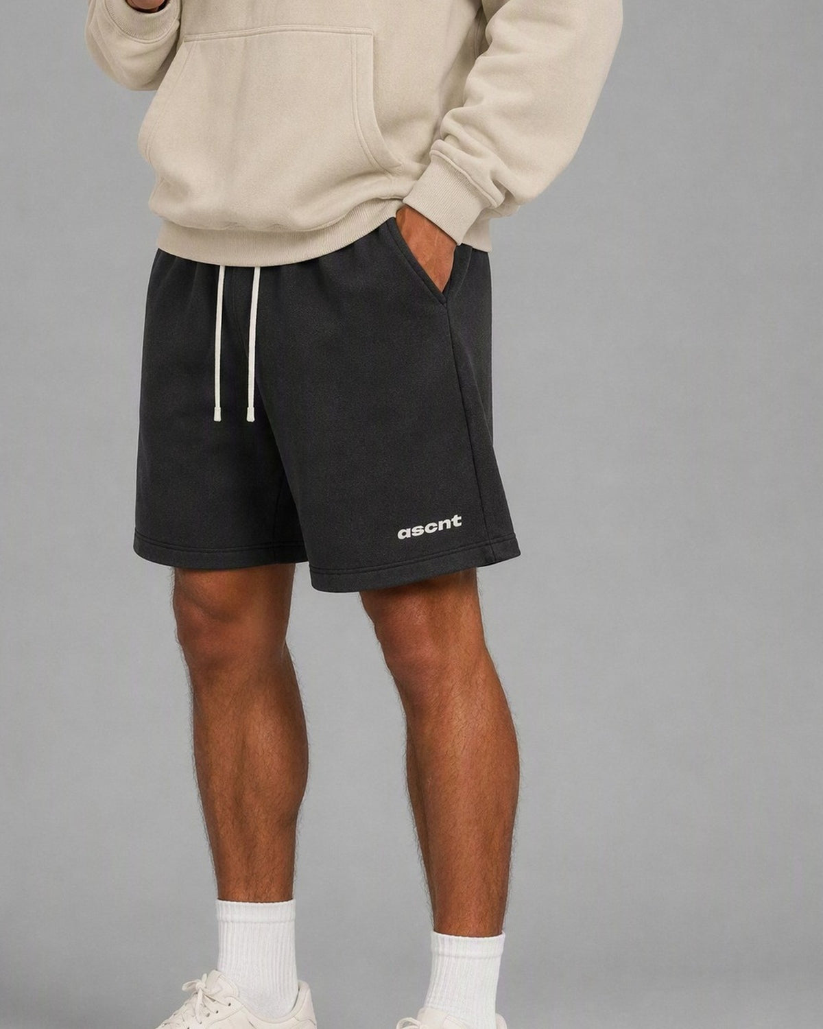 ASCNT Shorts on model
