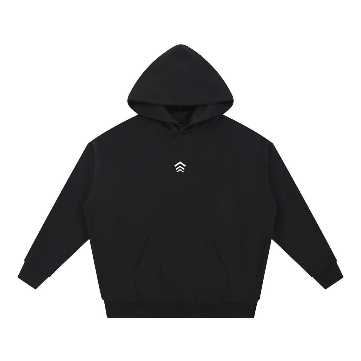 Better Than Yesterday Hoodie Black front