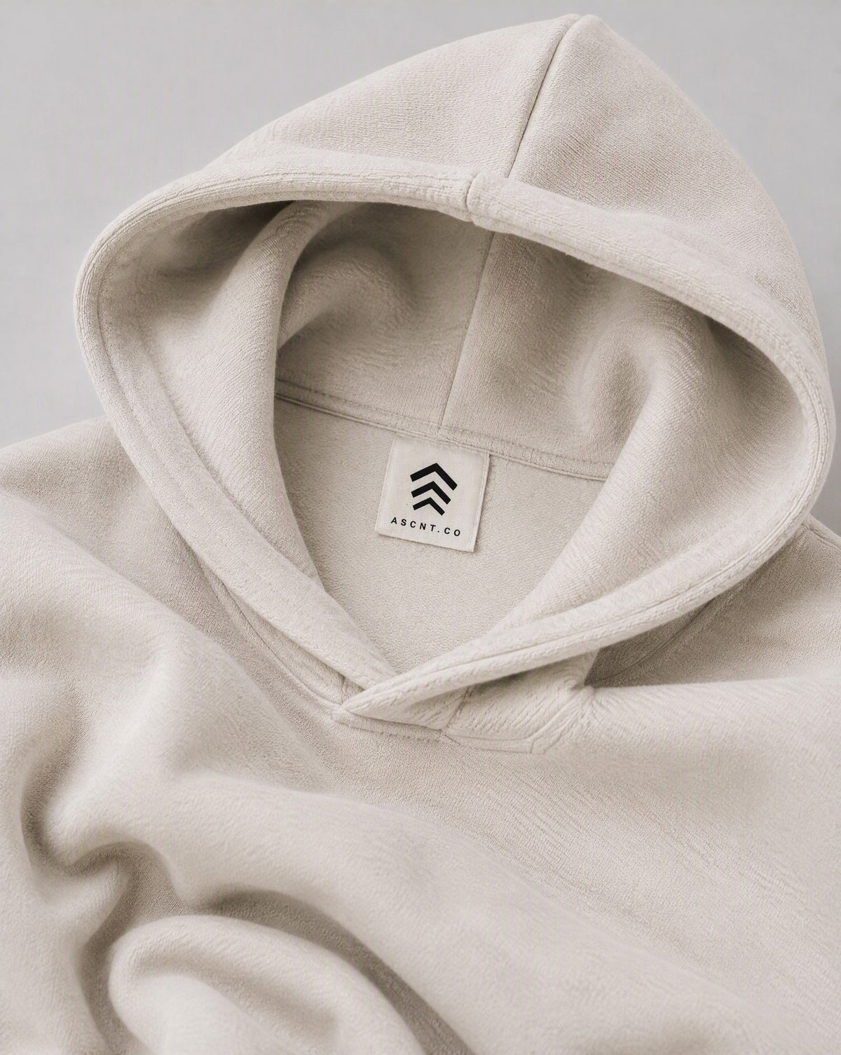 LaFerrari Front / Rear Hoodie Washed Bone neck label