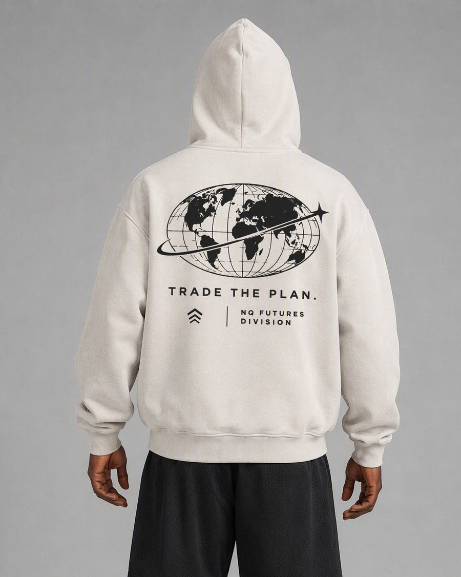 NQ Trade The Plan Globe Hoodie