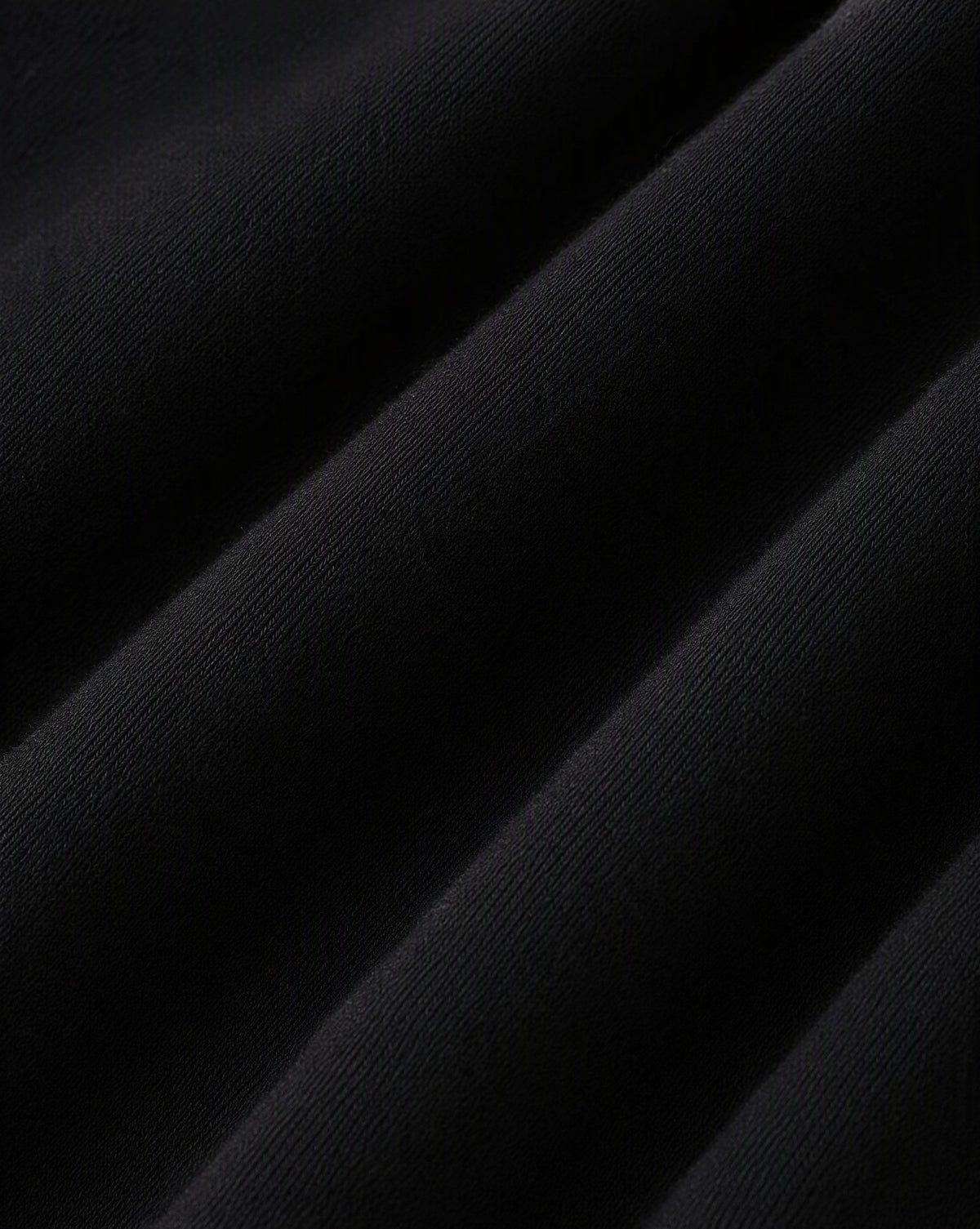 Speed Hoodie Black fabric close-up