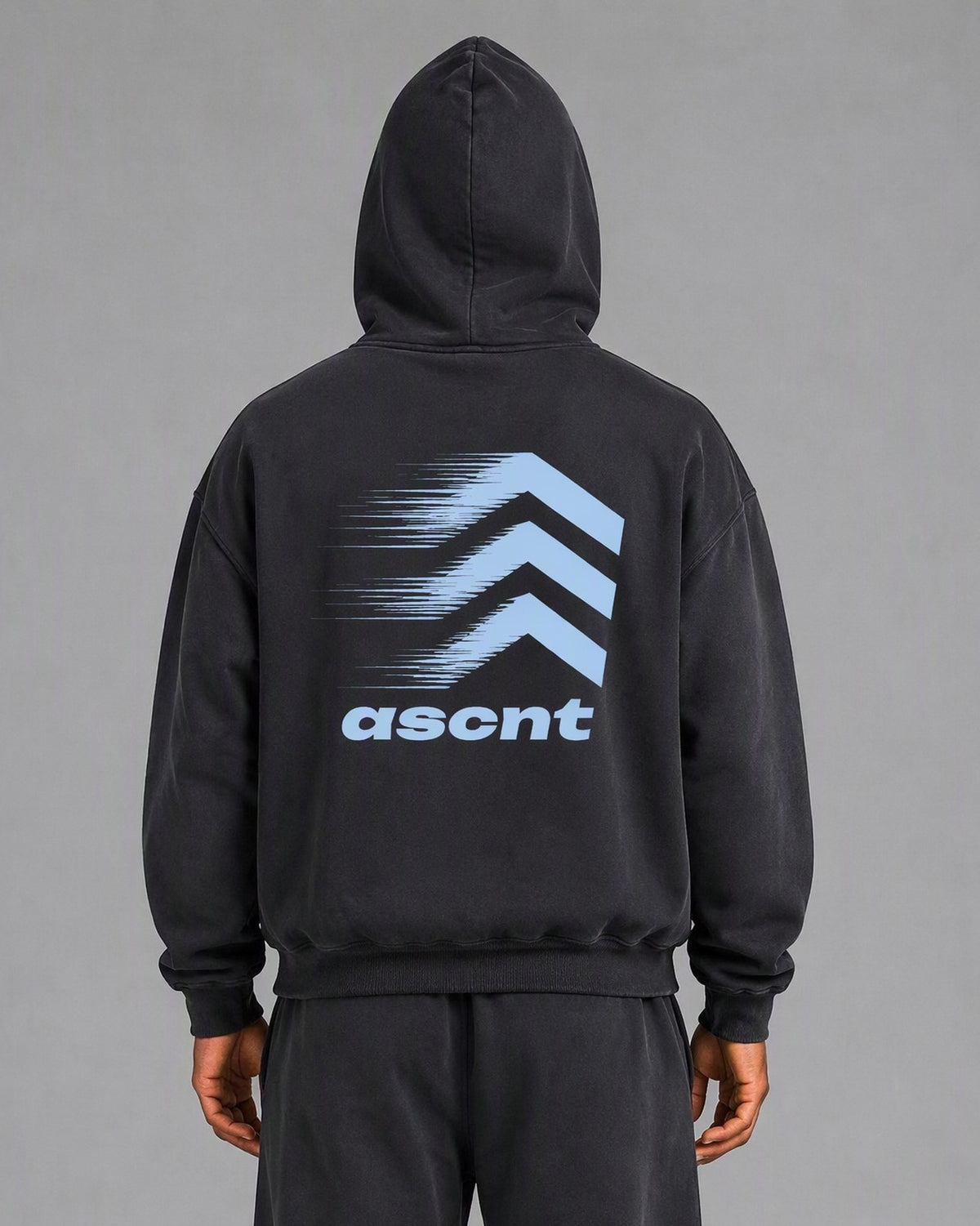 Speed Hoodie Black on model