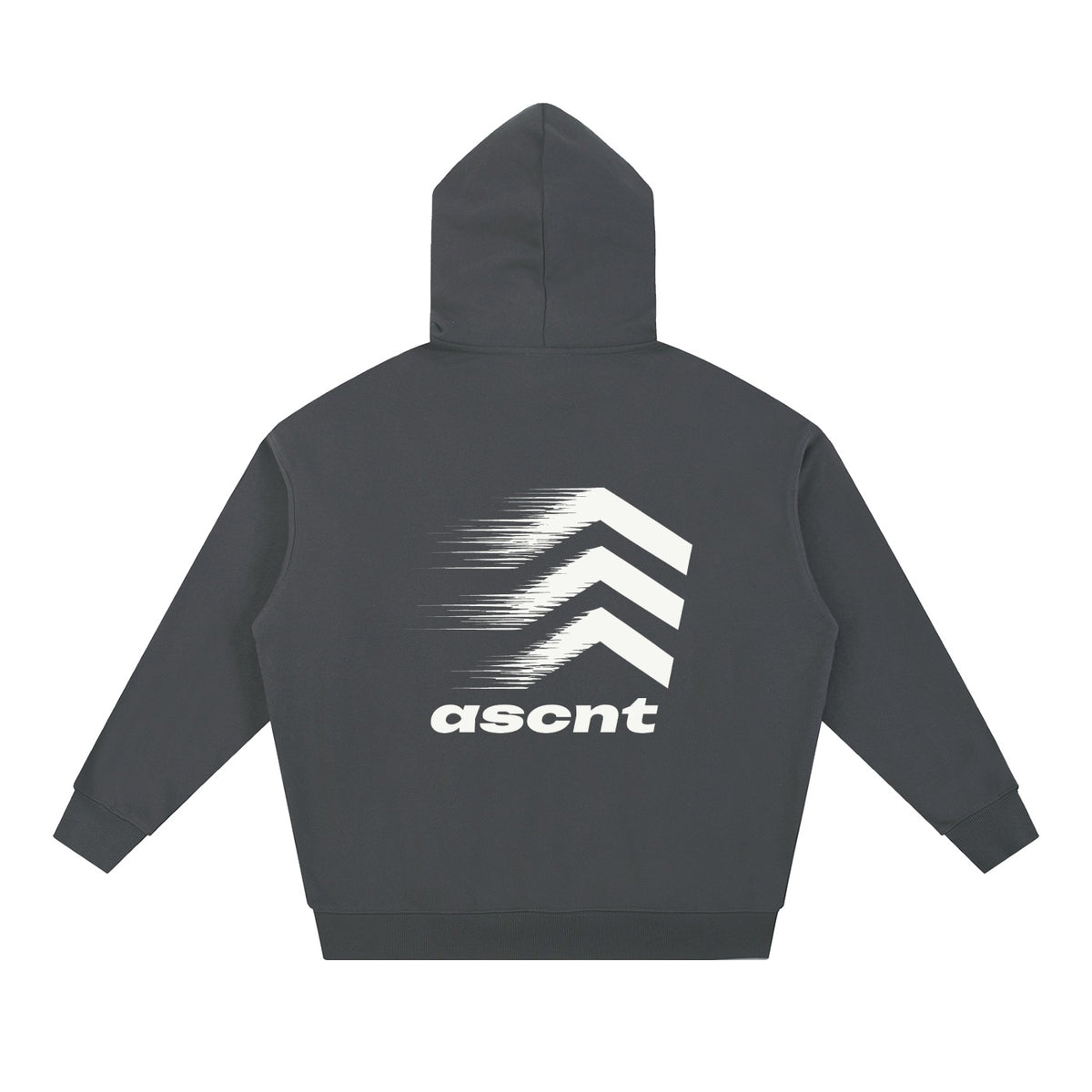Speed Hoodie Charcoal back