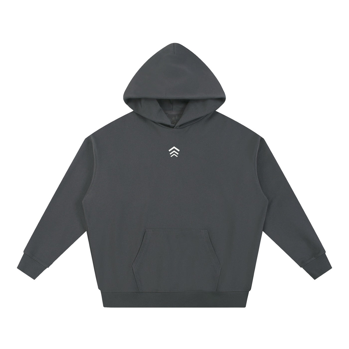 Speed Hoodie Charcoal front