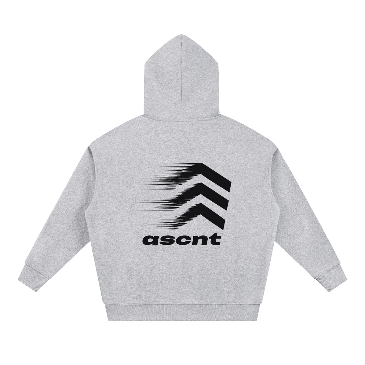 Speed Hoodie Heather Grey back